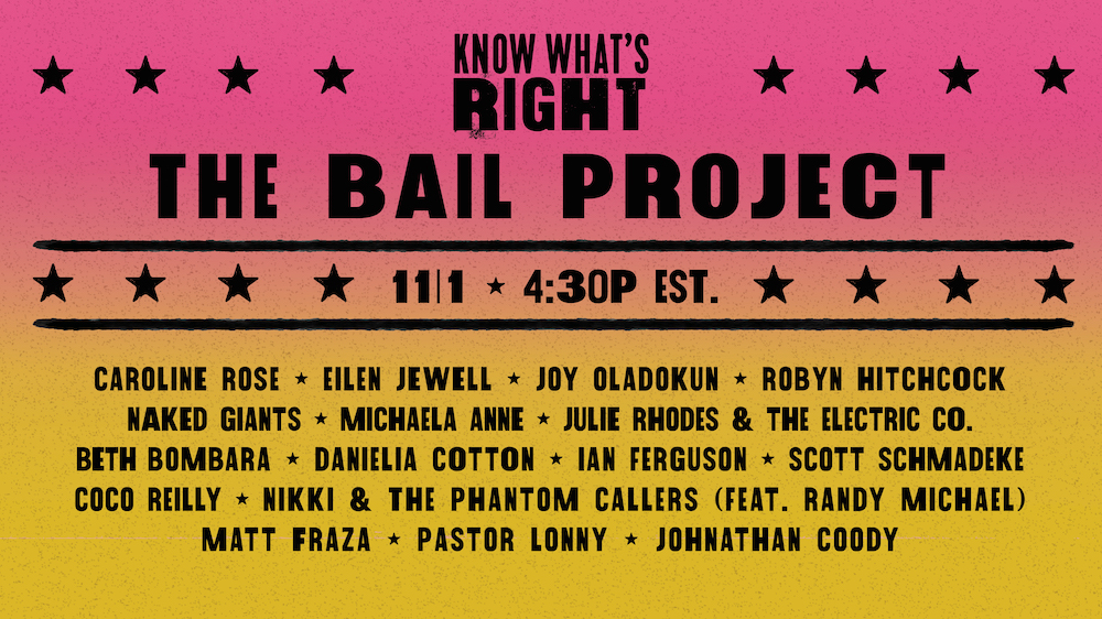 Know What's Right: Caroline Rose, Eilen Jewell, Joy Oladokun and more!